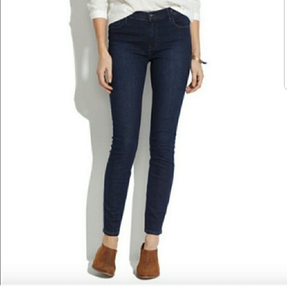 Madewell Sz 31 Dark Skinny Jean